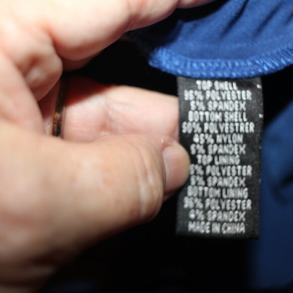 Adriana Papell Woman Saphire Evening Dress Plus Size 14 - Picture 8 of 10